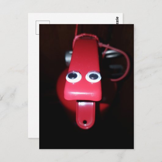 Carte Postale Appelle-moi Red (Devant / Derrière)