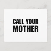 Carte Postale Appelle Ta Mère (Devant)