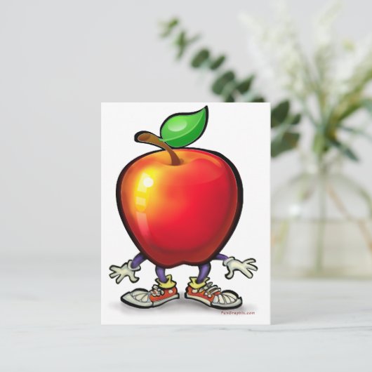 Carte Postale Apple (Debout devant)