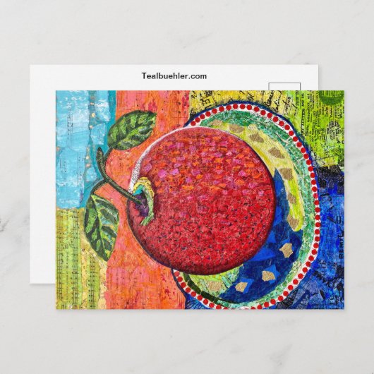 Carte Postale Apple (Devant / Derrière)