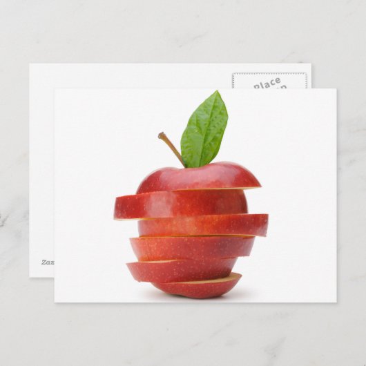 Carte postale Apple (Devant / Derrière)