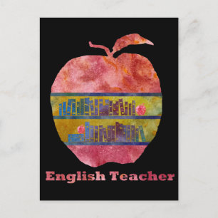 Carte Postale Apple anglais