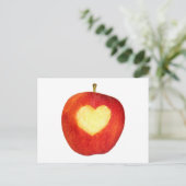 Carte postale Apple Heart (Debout devant)