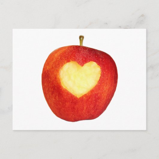 Carte postale Apple Heart (Devant)