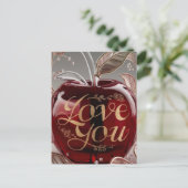 Carte Postale Apple, je t'aime (Debout devant)