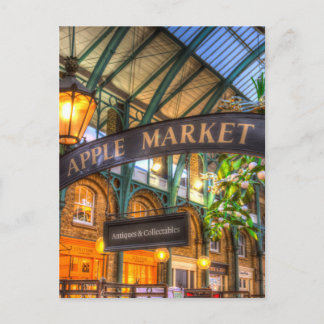 Carte Postale Apple Market Covent Garden Londres