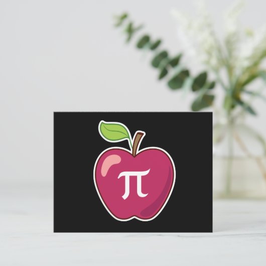Carte Postale Apple Pi (Debout devant)