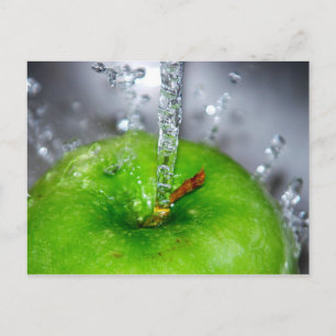 Carte postale Apple Splash