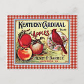 Carte postale Apple vintage (Devant)