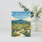 Carte Postale Applegate Valley Road États-Unis (Debout devant)