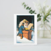 Carte Postale Apporter des jouets pour les bonnes filles et les  (Debout devant)