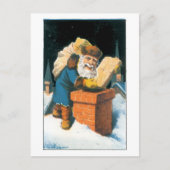 Carte Postale Apporter des jouets pour les bonnes filles et les (Devant)