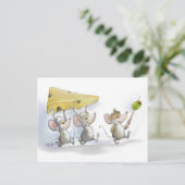 Carte postale : Apporter le fromage (avec des oliv (Debout devant)
