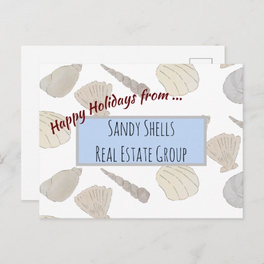 Carte Postale Appréciation de la clientèle côtière Joyeuses vaca (Devant / Derrière)