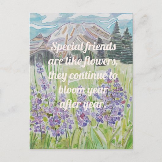 Carte Postale Appréciation de l'amitié (Devant)