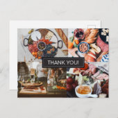 Carte Postale Appréciation du client Photos Restauration (Devant / Derrière)