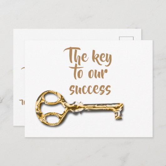 Carte Postale Appréciation du Merci client de l'employé (Devant / Derrière)