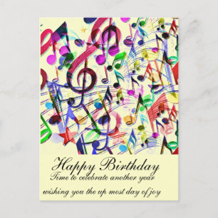 Carte Postale Appréciation musicale_