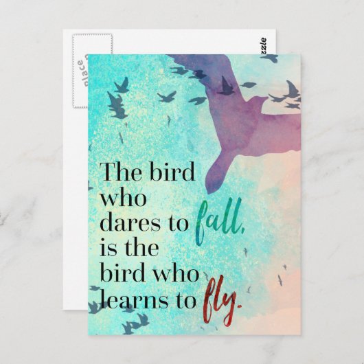 Carte Postale Apprendre À Déplacer Un Devis (Devant / Derrière)