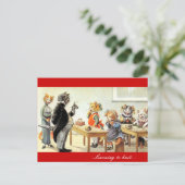 Carte Postale Apprendre à tirer (Debout devant)