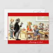 Carte Postale Apprendre à tirer (Devant / Derrière)