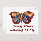 Carte Postale Apprendre À Voler (Devant / Derrière)