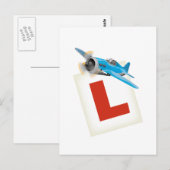 Carte Postale Apprendre à voler (Devant / Derrière)