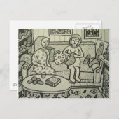 Carte Postale Apprenez à tricoter le BT Piliero (Devant / Derrière)