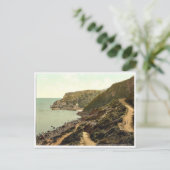 Carte Postale Approche de Babbacombe Beach, Torquay, Angleterre (Debout devant)