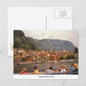 Carte Postale Approche de Como (Devant / Derrière)