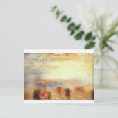 Carte Postale Approche de Venise par William Turner (Debout devant)
