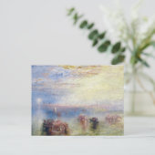 Carte Postale Approche de Venise par William Turner (Debout devant)