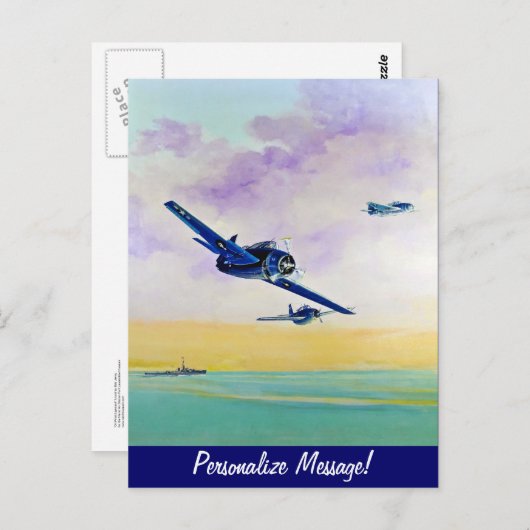 Carte Postale Approche finale (Devant / Derrière)