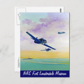 Carte Postale Approche finale (Devant / Derrière)