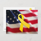 Carte Postale Appuyer nos troupes (Devant / Derrière)