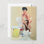 Carte Postale Appuyer sur (Devant / Derrière)