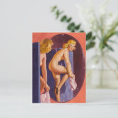 Carte Postale Appuyer sur le haut (Debout devant)