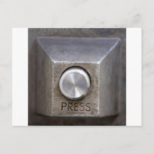 Carte Postale Appuyez sur le bouton