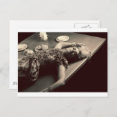 Carte Postale Après la fête du thé (Devant / Derrière)