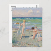 Carte Postale Après la natation | Paul Fischer (Devant / Derrière)