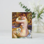 Carte Postale Après le bain de Pierre Renoir (Debout devant)