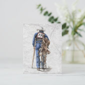 Carte Postale Après le rodéo (Debout devant)