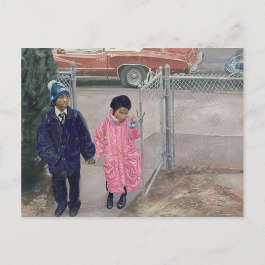 Carte Postale Après l'école 1991 (Devant)