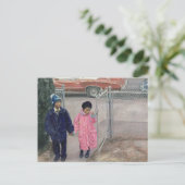 Carte Postale Après l'école 1991 (Debout devant)