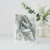 Carte Postale Après Léonard de Vinci (Debout devant)