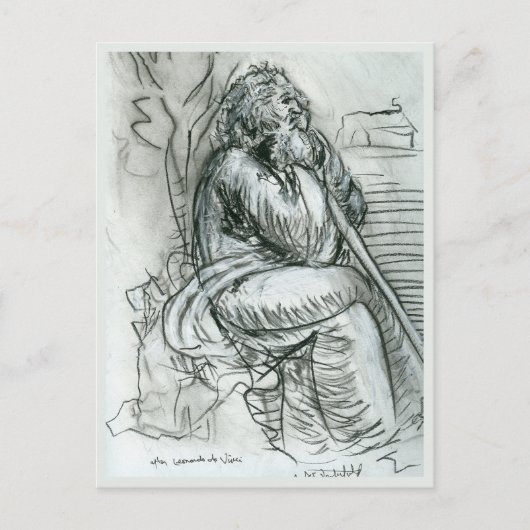 Carte Postale Après Léonard de Vinci (Devant)