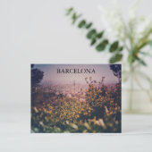 CARTE POSTALE APRÈS-MIDI À BARCELONE POSTCARD (Debout devant)