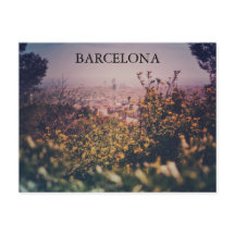 APRÈS-MIDI À BARCELONE POSTCARD