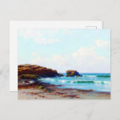 Carte Postale Après-midi au bord de l'océan par Alfred Thompson (Devant / Derrière)