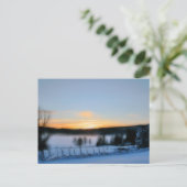 Carte Postale Après-midi d'hiver (Debout devant)